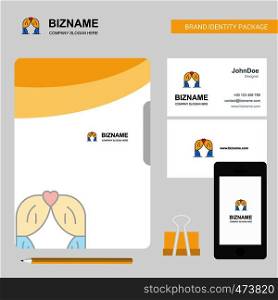 Curtain Business Logo, File Cover Visiting Card and Mobile App Design. Vector Illustration