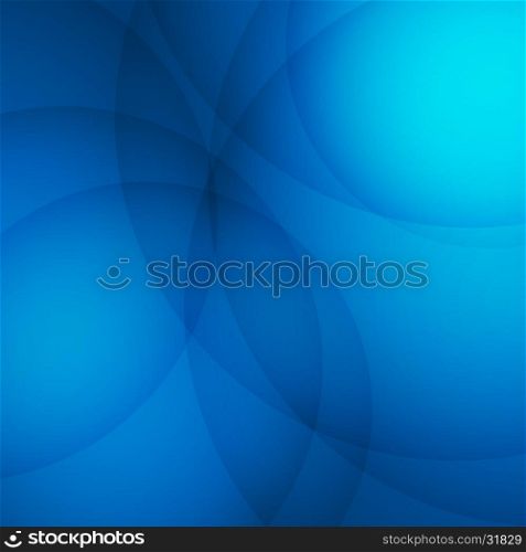 Curve element with blue background , stock vector