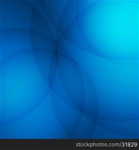 Curve element with blue background , stock vector
