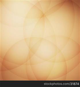 Curve element with brown background, stock vector