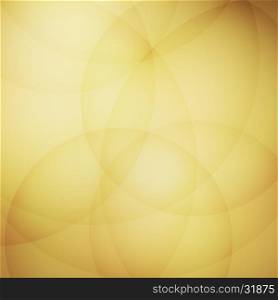 Curve element with yellow background, stock vector