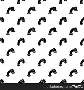 Curved pipe pattern vector seamless repeating for any web design. Curved pipe pattern vector seamless