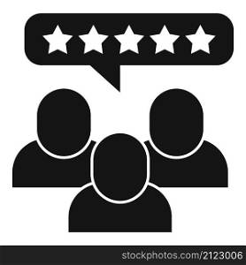 Customer product review icon simple vector. Online evaluation. Star feedback. Customer product review icon simple vector. Online evaluation