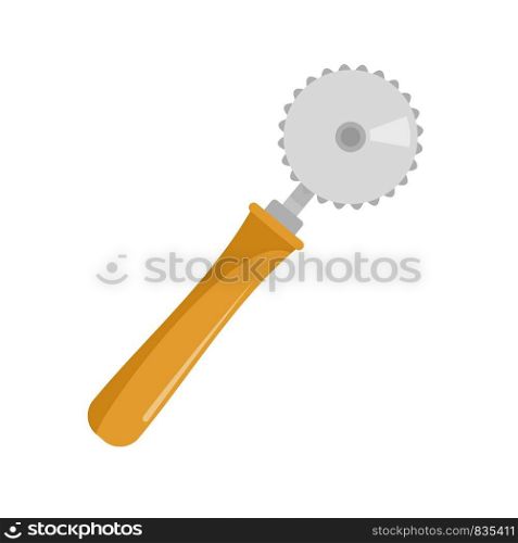 Cut tool icon. Flat illustration of cut tool vector icon for web isolated on white. Cut tool icon, flat style