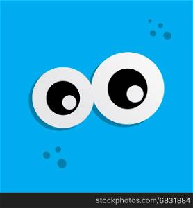 cute adorable ugly scary funny mascot monster eye. cute adorable ugly scary funny mascot monster eye vector art