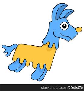 cute blue llama stuffed animal