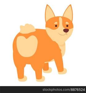 Cute canine icon cartoon vector. Royal animal. Funny pet. Cute canine icon cartoon vector. Royal animal
