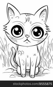  Cute Cat for Kids Coloring Book - Fun and Creative