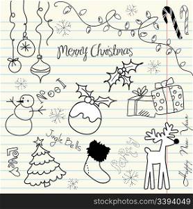 Cute Christmas and doodles