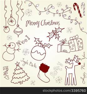 Cute Christmas and doodles