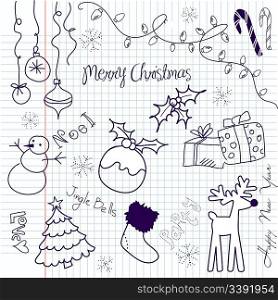 Cute Christmas doodles