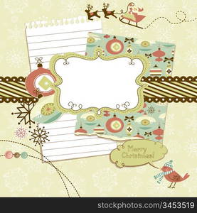 Cute Christmas scrapbook elements