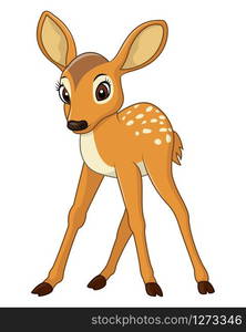 Cute deer cartoon