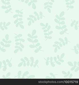 Cute delicate vector seamless pattern with flowers on a blue background. Background for baby goods, fabrics, scrapbooking, packaging, textiles.