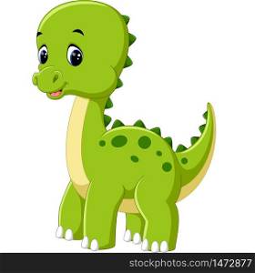 Cute dinosaur cartoon