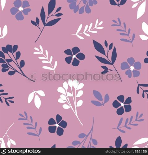 Cute Floral pattern in the small flower. Seamless vector texture. Elegant template for fashion prints. Printing with very small pink flowers.. Floral pattern in the small flower.Printing with very small flowers.
