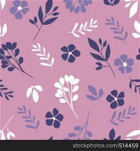 Cute Floral pattern in the small flower. Seamless vector texture. Elegant template for fashion prints. Printing with very small pink flowers.. Floral pattern in the small flower.Printing with very small flowers.