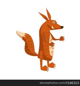 Cute fox, forest animal, suitable for books, websites, applications trend style graphics. Cute fox, forest animal, suitable for books, websites, applications, trend style graphics, vector, illustration, isolated, cartoon style