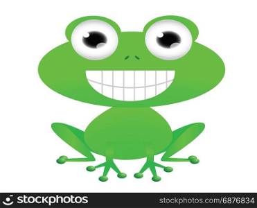 cute frog cartoon