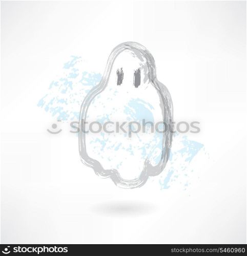 cute ghost grunge icon