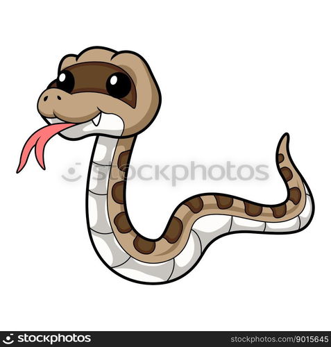 Cute happy gopher snake cartoon — Stockphotos.com