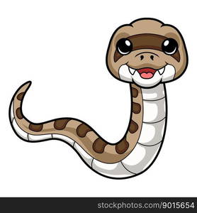 Cute happy gopher snake cartoon — Stockphotos.com