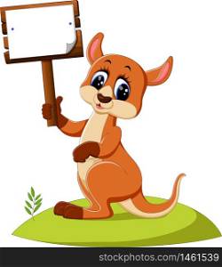 cute Kangaroo cartoon