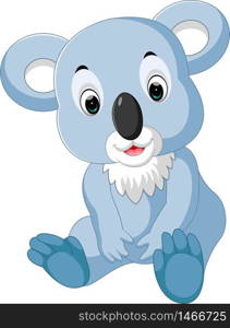 Cute koala cartoon