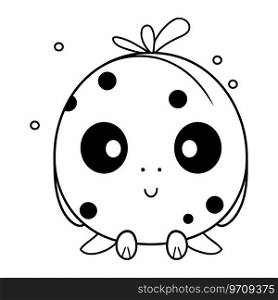 cute little penguin kawaii character icon vector illustration design