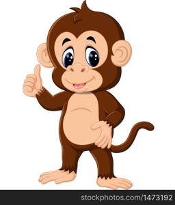 cute monkey cartoon