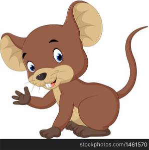 Cute mouse cartoon