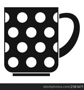 Cute mug icon simple vector. Hot cup. Ceramic mug. Cute mug icon simple vector. Hot cup