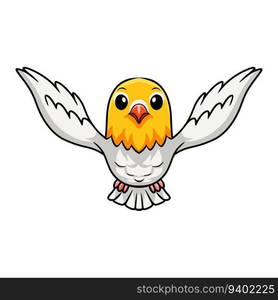 Funny bird cartoon vector coloring page — Stockphotos.com