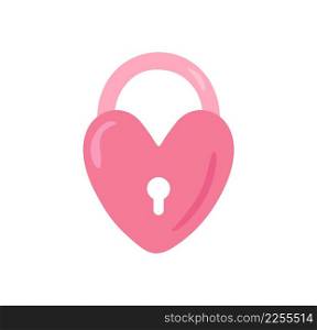 Cute pink hand drawn heart keep lock vector love icon for Valentines Day. Element for mobile concept and web design. Locked heart shaped padlock valentine. Symbol, logo illustration graphic.. Cute pink hand drawn heart keep lock vector love icon for Valentines Day. Element for mobile concept and web design. Locked heart shaped padlock valentine. Symbol, logo illustration graphic