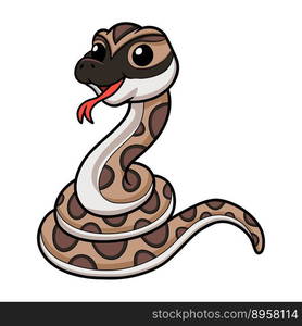 Cute happy gopher snake cartoon — Stockphotos.com