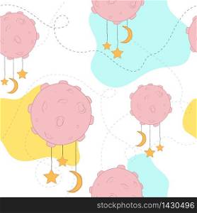 cute seamless pattern, illustration in vector format