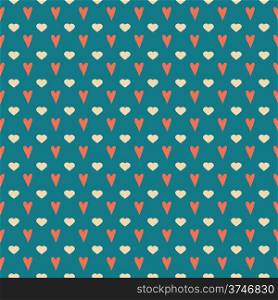 Cute simple seamless valentine&rsquo;s day background