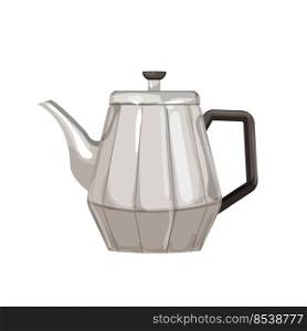 cute teapot tea kettle cartoon. cute teapot tea kettle sign. isolated symbol vector illustration. cute teapot tea kettle cartoon vector illustration