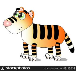 Cute tiger