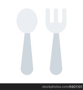 cutlery, icon on isolated background