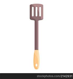 Cutlery spatula icon cartoon vector. Grill bbq. Fork tool. Cutlery spatula icon cartoon vector. Grill bbq