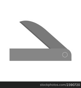 cutter knife - stationery icon vector design template