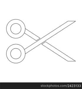 cutting scissors icon vector illustration design