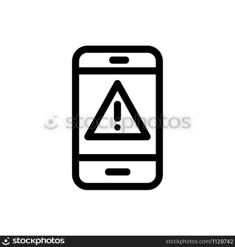cyber attack icon vector. A thin line sign. Isolated contour symbol illustration. cyber attack icon vector. Isolated contour symbol illustration
