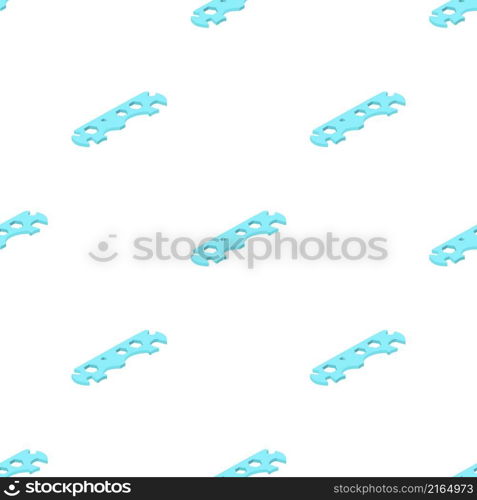 Cycle spanner pattern seamless background texture repeat wallpaper geometric vector. Cycle spanner pattern seamless vector