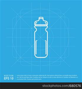 Cycling Water Bottle Icon