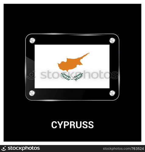 Cypruss flags design vector