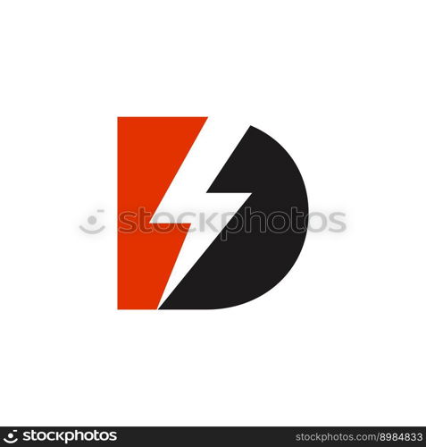 D electrical icon vector design illustration