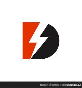 D electrical icon vector design illustration