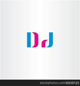 d letter logo sign vector element